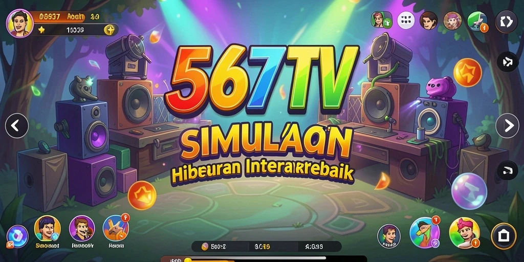 Screenshot tampilan gameplay interaktif 567TV yang menarik.