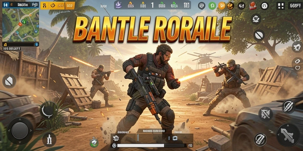 Gameplay seru di 666FF, pertempuran intens di medan perang.