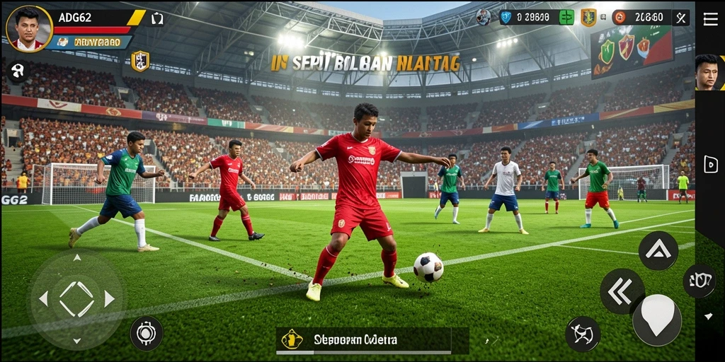Tampilan gameplay <strong>ADG62</strong> yang seru dan penuh aksi di lapangan.