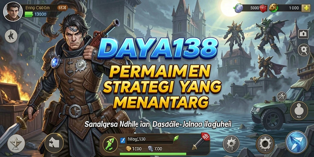 Tangkapan layar permainan DAYA138 menunjukkan aksi strategi yang mendebarkan.