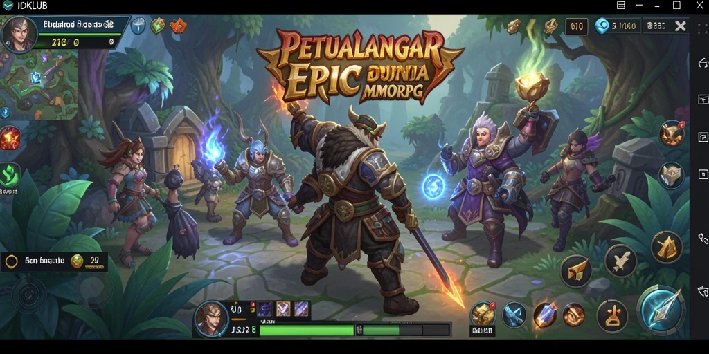 Gameplay seru di IDKLUB dengan aksi pertarungan yang dinamis.