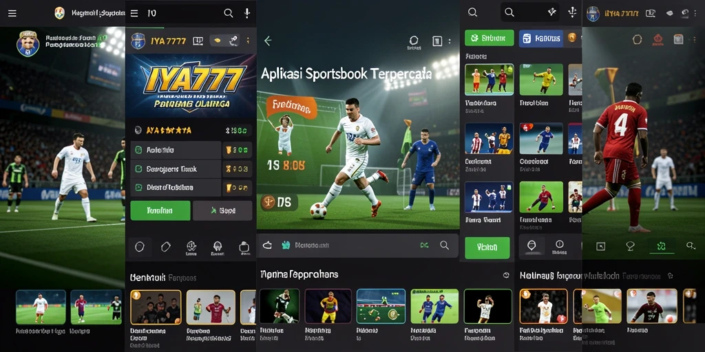 Tampilan gameplay IYA777 dengan opsi taruhan olahraga menarik.