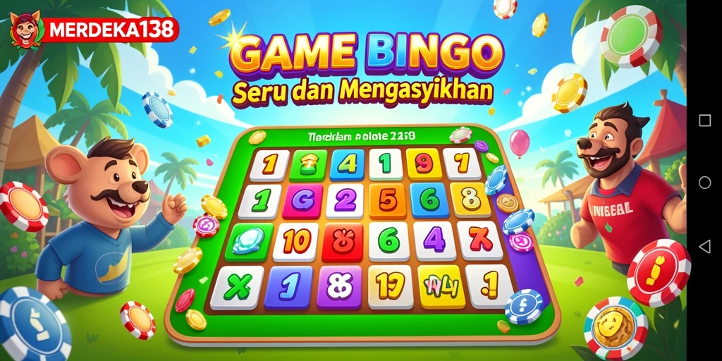 Screenshot gameplay menunjukkan keseruan bermain Bingo di MERDEKA138.