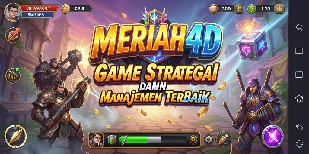 Tampilan menarik dan gameplay seru dari MERIAH4D yang menguji strategi Anda.