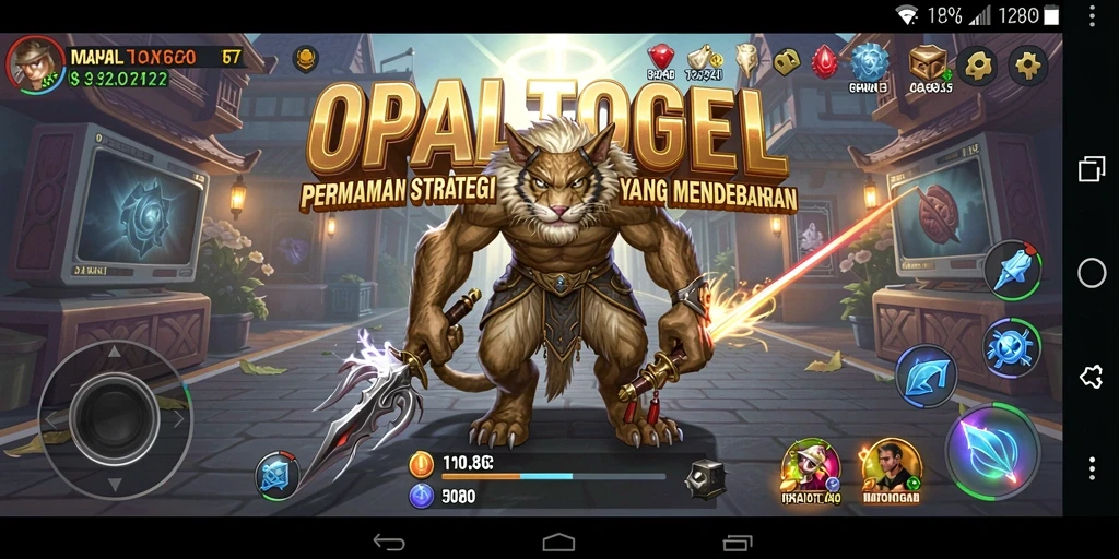 Tampilan gameplay menarik dari OPALTOGEL dengan elemen strategi yang mendalam.