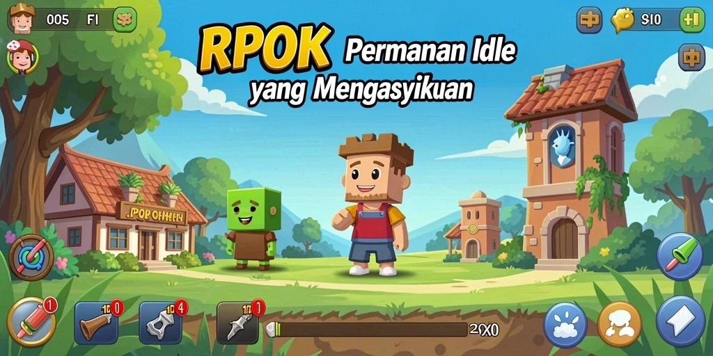 Gambaran gameplay RPOK yang mengasyikkan dan interaktif.
