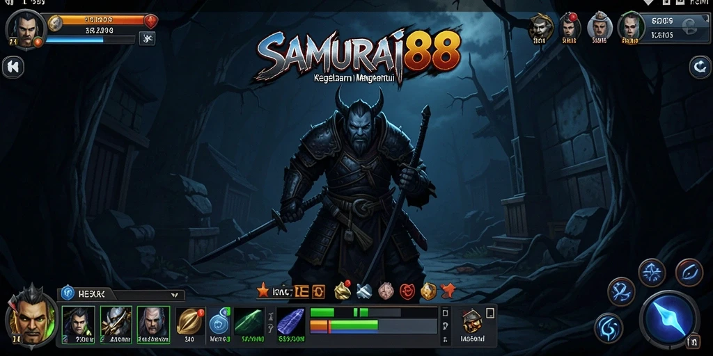 Screenshot menampilkan ketegangan gameplay dalam kegelapan.